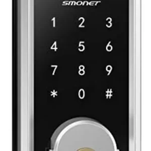 G8ter complete system featuring Smonet Wi-Fi, Bluetooth, Fingerprint, IC card, keypad, keys entry with backlit keypad